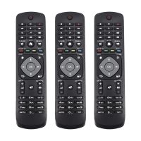 3X Smart Tv Remote Control Replacement for Philips 55Pus6452/12 49Pus6031S/12 43Pus6031S/12 49Pfs4132/12 49Pfs4131/12