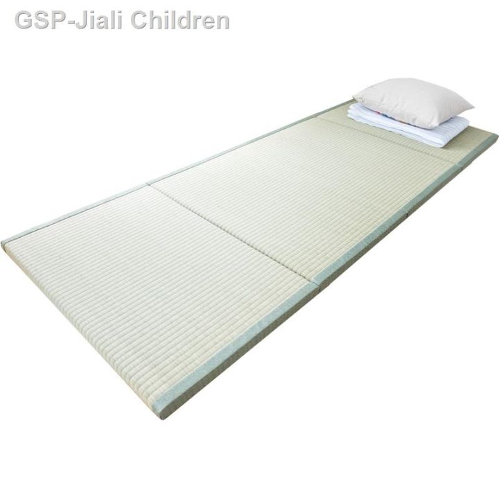 ผ้าเบาะนั่งพื้นจักสานสี่เหลี่ยมผืนผ้าพับได้พื้น-พับได้ขนาดใหญ่สำหรับปูพื้นเบาะที่นอน