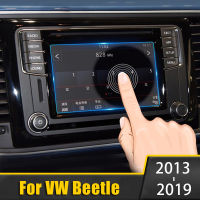 สำหรับ Volkswagen VW Beetle 2013 ~ 2019กระจกนิรภัยรถนำทางป้องกันหน้าจอ LCD Touch Display ฟิล์มสติกเกอร์ป้องกัน