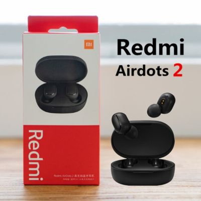 【Cod】 Umc Communication Redmi AirDots 2 5,0หูฟังบลูทูธ Mi Air 2ของแท้พร้อมตัวควบคุมสเตอริโอไมโครโฟนลดเสียงรบกวน