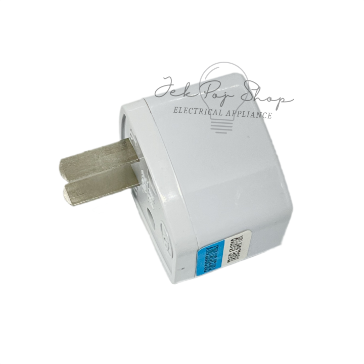 ปลั๊กแปลงขา-ต่างประเทศ-แบบ-2-ขาแบน-หัวแปลงปลั๊กไฟ-universal-plug-travel-adapter