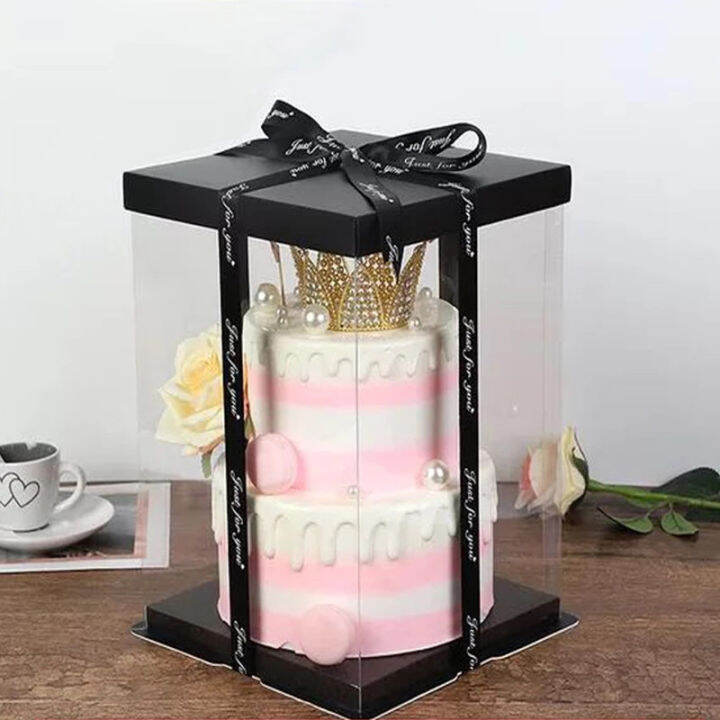 cw-2028cm-transparent-gift-artificial-flower-rose-bear-packaging-for-valentines-wedding-birthday-gift-cake-decor-clear