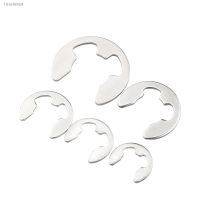 ❈┋№ 100pcs Stainless Steel Shaft Bearing External Retaining Ring Split Washer M1.2 M1.5 M2 M4 M6 M7 Snap Collar E Type Clip Circlip