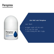 Lăn khử mùi Perspirex Strong Antiperspirant Roll on 20ml hỗ trợ ngăn mùi hôi nách nặng
