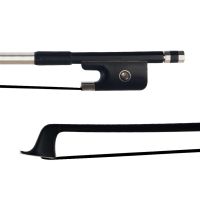 ；。‘【 Carbon Fiber Cello Bow With Traditional Frog Made From Polished Premium Ebony 4/4 Full Size Black Horse Hair Fast Response