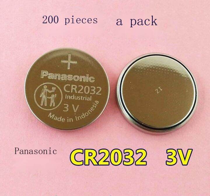 2022☋ Original Panasonic panasonic CR2032 button battery (industrial