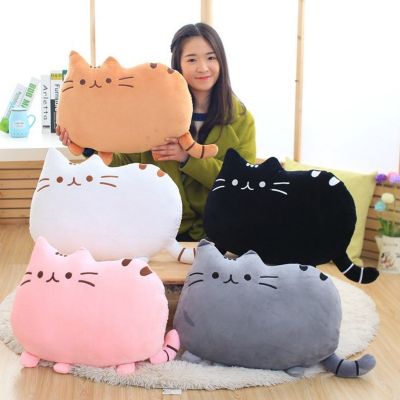 Fashion Kids Cute Cartoon Biscuit Cat Plush Toy Pillow Stuff Toy Plush