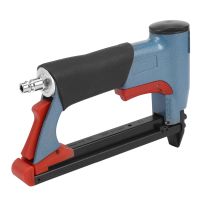 1/2 Inch Pneumatic Air Stapler Nailer Fine Stapler Tool For Furniture Blue Nailer Tool 4-16Mm Woodworking Pneumatic Air Power Tool