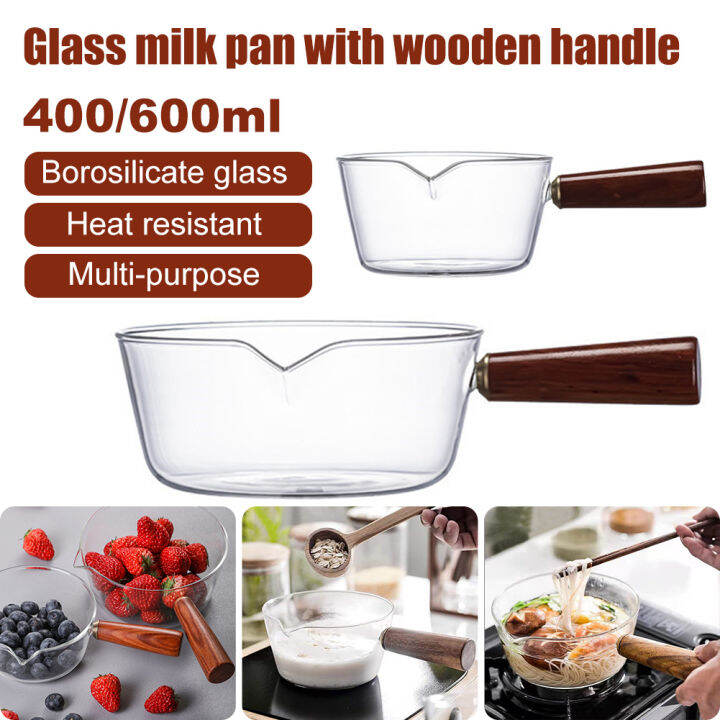 ฟรีเรือ-400มิลลิลิตร-600มิลลิลิตรหม้อนมแก้วที่มีด้ามไม้-borosilicate-แก้วนมกระทะทนความร้อนกระทะสำหรับเตาเซรามิกครัวเครื่องมือ