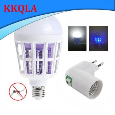 QKKQLA 220V Mosquito Killer Lamp E27 LED Bulb Killing Fly Bug 9W/15W/20W Insect Anti-Mosquito Repeller For Night Light Indoor