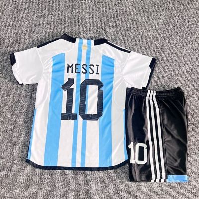 ◑☬  Miami Argentine Lionel messi jersey number 10 adult children with football suits