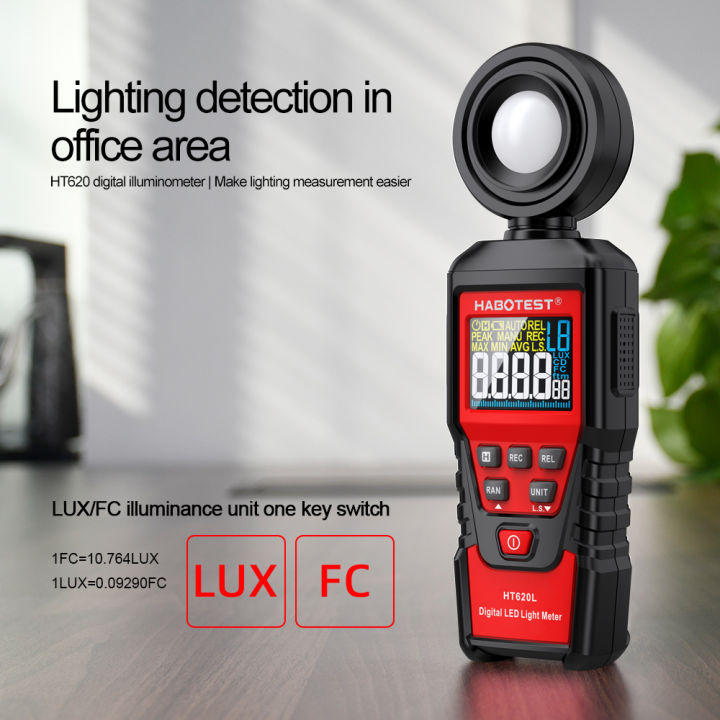 habotest-ht620-เครื่องวัดความสว่างแบบดิจิตอลระดับมืออาชีพ-100000-lux-precision-reading-lux-meter-เครื่องวัดความสว่างแบบมืออาชีพ-เครื่องวัดความสว่างแบบดิจิตอล-led-lux-meter-ความแม่นยำสูง