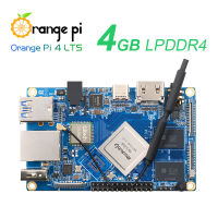 ORANGE Pi 4 LTS 4GB RAM Rockchip RK3399, รองรับ WiFi BT5.0,Gigabit Ethernet, เรียกใช้ Android, Debian OS