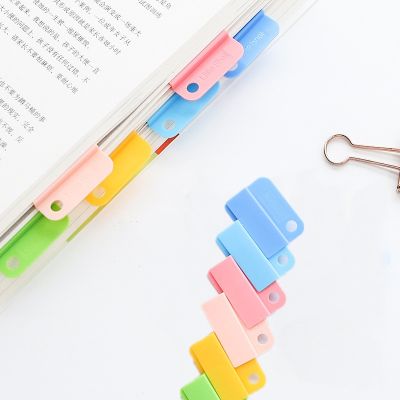 【jw】卐  6pcs Paper Photo Holder Notebook Journals Planner Bookmarks School Office (Office Binding Supplies Stationery
