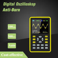 DANIU ADS5012H Digital 2.4-inch TFT Screen Anti-burn Oscilloscope 500MS/s Sampling Rate 100MHz Analog Bandwidth Support Waveform Storage and Built-in Large 3000mah Capacity Lithium Battery