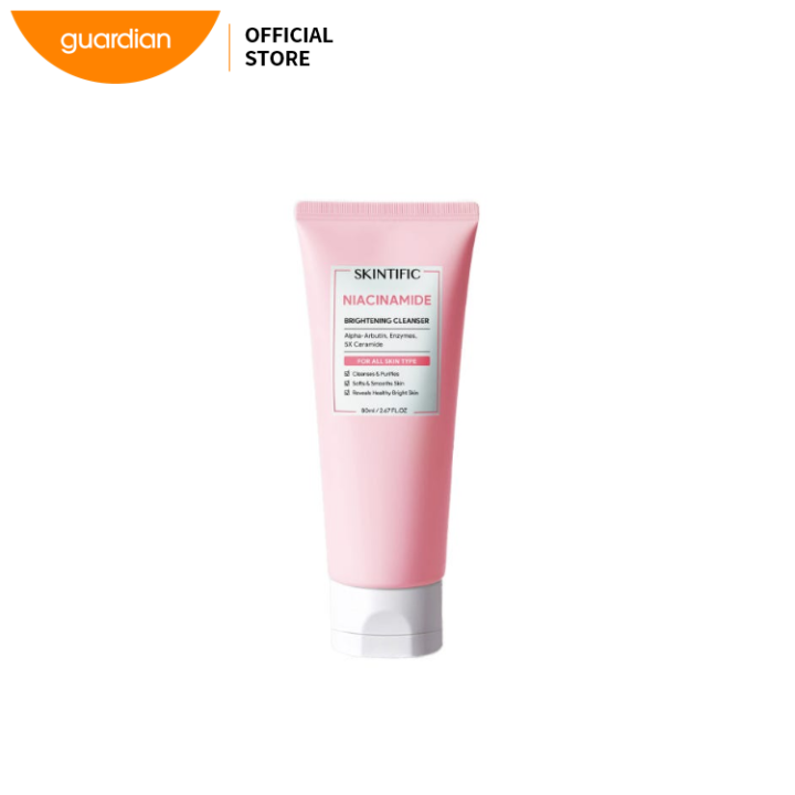 Skintific Niacinamide Brightening Cleanser 80ml Lazada