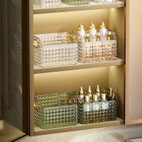 【YD】 Makeup Organizer Transparent Cosmetics Storage Brushes Holder Desktop Sundries Organization