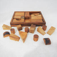 บล๊อกไม้รูปทรง (Geometric Blocks Set)