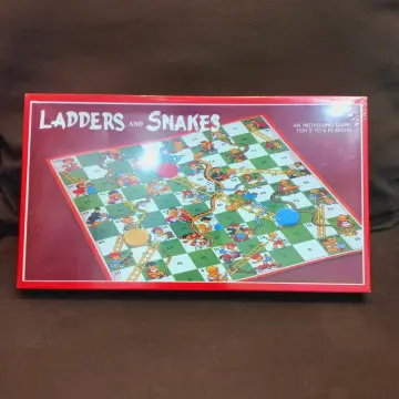 Gamie Wooden Snakes and Ladders Board Game, Conjunto Completo com  Tabuleiro, 4 Pegs e 1 Die, Diversão Clássica para Noite de Jogo em Família  e Sala de Aula, Melhor Ideia de Presente