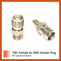 1PC ใหม่ TNC หญิงแจ็ค SMA หญิงแจ็ค RF Coax Adapter แปลงตรง Nickelplated ขายส่ง