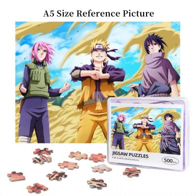 Sakura,Naruto And Sasuke (Day Version) Wooden Jigsaw Puzzle 500 Pieces Educational Toy Painting Art Decor Decompression toys 500pcs