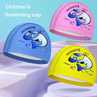 Kids Swim Cap For Childrens Swimming Cap PU Coated Swimming Cap Cute Cartoon Ear Protection Swim Pool Swimming Cap Bathing Cap Swim Caps