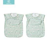 【DT】hot！ Happyflute Skin-friendly Bib To Sleeveless Feeding Apron Kids Accessories 1-3 Years