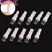 Shine 10pcs 12V T5 37 74 70 LED Car Dash BOARD หลอดไฟหลอดไฟสีขาวร้อน