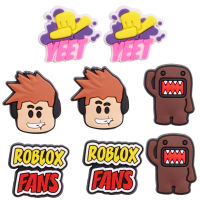 Mix 50PCS PVC Cute Cartoon Fridge Magnetic Sticker Kawaii Hot Game Yeet Fans Boy Refrigerator Magnets Whiteboard Sticker Gift