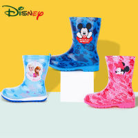 New Frozen Children Rain Boots Rubber Shoes Cartoon Men And Women Rainboots PVC Girls Water Shoes Christmas Gift