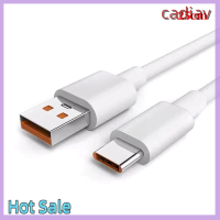 สายไฟสำหรับ Huawei Cadiav 7A 100W Type C USB สายชาร์จแบบเร็วสุดๆชาร์จอย่างรวดเร็ว Nova9 Mate40Pro ของขวัญคริสต์มาส