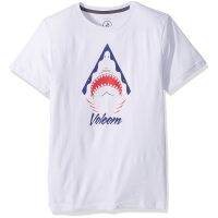 แฟชั่น Volcom บิ๊กชายฉลามหิน Tee ฝ้ายบุรุษ T เสื้อขาว Tee QC7311523