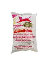 ?5ห่อ?สาคูเม็ดใหญ่ แป้งเม็ดชนิดพิเศษ ตราแมวแดงดาวเทียมลูกโลก 500g