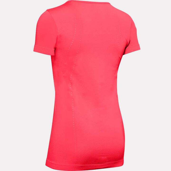 เสื้อออกกำลังไร้ตะเข็บข้างแขนสั้นunderarmour-รุ่นseamless-short-sleeve-1351604-628