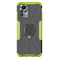 Phone Case For infinix Note 11s กันกระแทกเคสกันกระแทกแหวนโลหะ Stand Hard Back Armor Cover