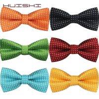 HUISHI Children Fashion Formal Young  Bow Tie Kid Classical Dot Bowties Colorful Butterfly Wedding Party Bowtie Tuxedo Ties Boy Boys Clothing