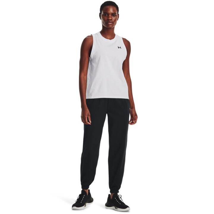 under-armour-ua-womens-essential-cotton-stretch-tank-อันเดอร์-อาร์เมอร์เสื้อออกกำลังกายสำหรับเทรนนิ่ง-สำหรับผู้หญิง