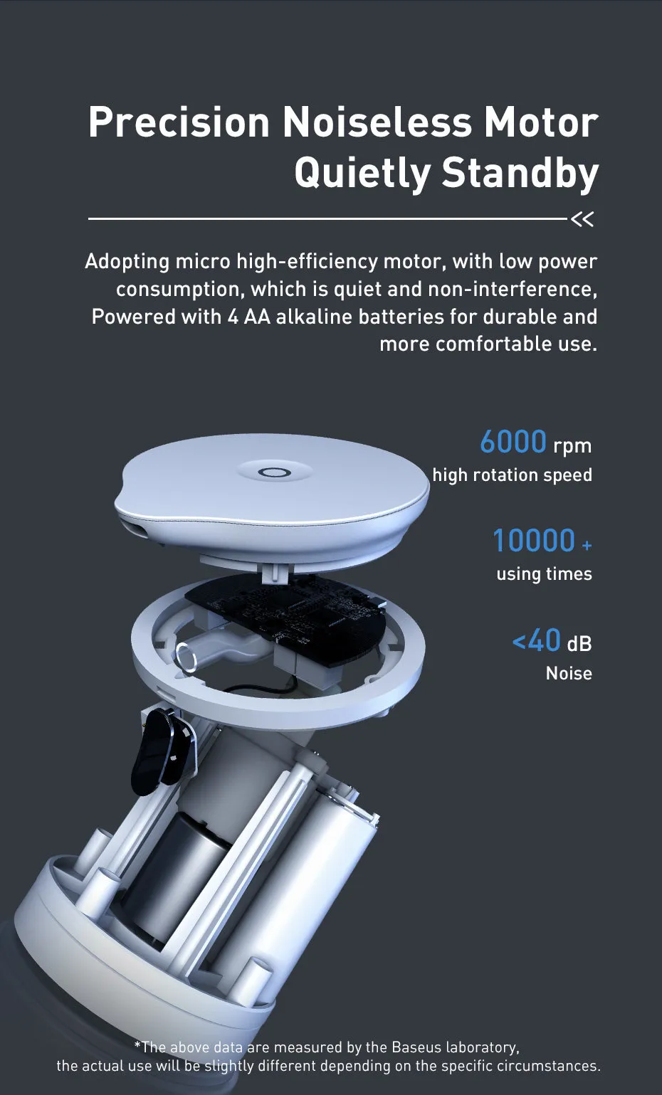 Baseus Distributeur automatique de savon liquide-7