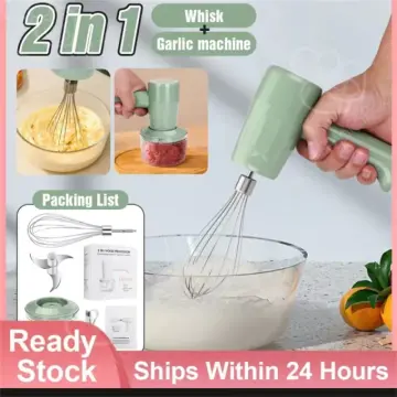 Electric Hand Mixer Cake Beater Stirrer, Small Household Handheld Automatic  Baking Whisk For Whipping Cream