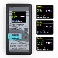 Multi-purpose Transistor Tester 128*160 Diode Thyristor Capacitance Resistor Inductance MOSFET ESR LCR Meter TFT Color Display