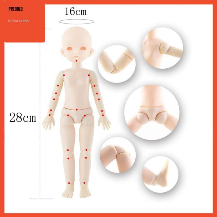 in-stock-ตุ๊กตา-บาโบลี่-bjd-ของเล่น-16-ball-jointed-female-moveable-plastic-blank-figure-doll-body-diy-makeup