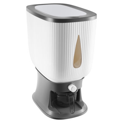 10Kg Automatic Rice Dispenser with Rinsing Cup Smart Rice Dispenser Rice Storage Rice Bucket Household Rice Box