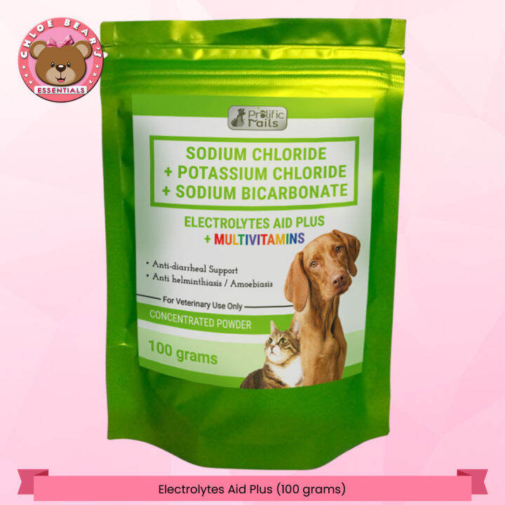 CHLOEBEAR Prolific Tails Electrolytes Aid Plus + Multivitamins Anti