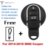 JHTJHNDTGFJHND YOCASTY OEM Shell NBGIDGNG1 Keyless Smart Car Key 315 433Mhz 49ชิปสำหรับ2014 2015 2016 2017 2018 MINI Cooper F-Series F55 F56