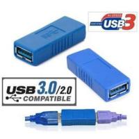 Pro +++ อะแดปเตอร์ หัวต่อ USB 3.0 Type A Female to Female (เมีย-เมีย),ต่อยาว ใช้กับ USB 3.0 หรือ USB 2.0 ได้ จำนวน 1 หัว ราคาดี อะ แด ป เตอร์ อะแดปเตอร์ รถยนต์