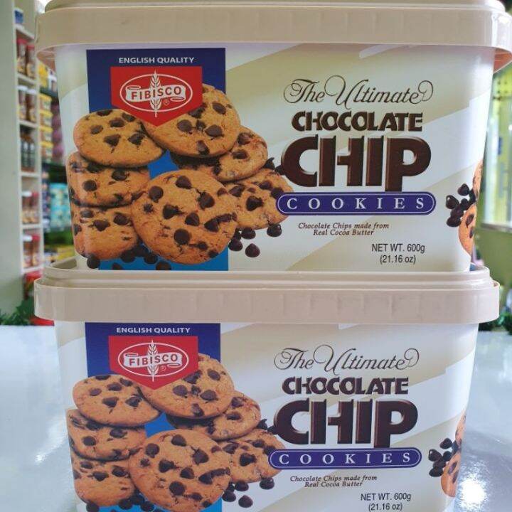 Esmand Fibisco Chocolate Chip Cookies 600g Ultimate Choco Cookie Chips ...