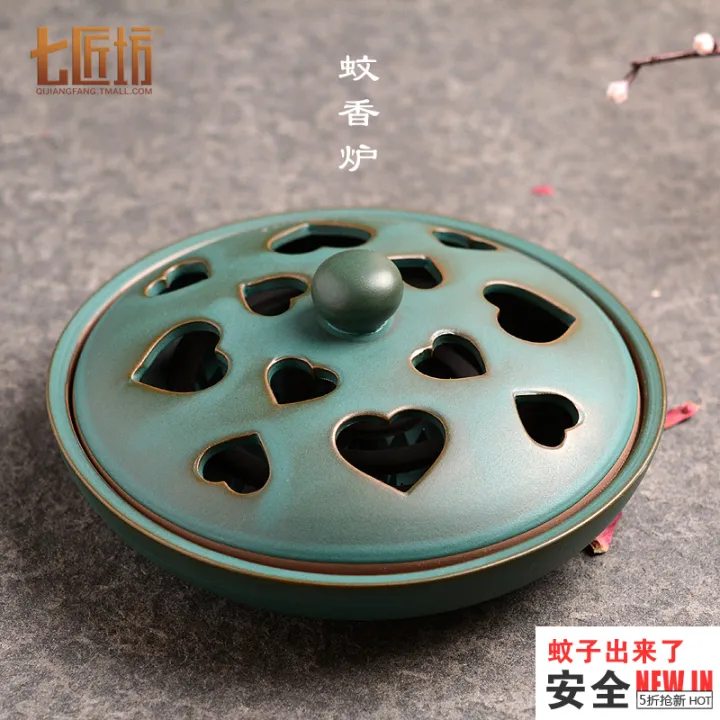 Jiang Fang Xiang Lu ceramic Dehua creative ceramic incense stove