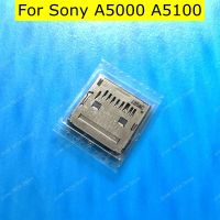 ใหม่สำหรับ Sony A5000 A5100การ์ดความจำ SD ช่องใส่ขั้วต่อตัวอ่าน ILCE5000 ILCE5100 ILCE-5000 ILCE-5100 ILCE ALPHA 5000 5100