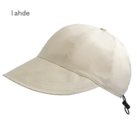 Lahde Topi Bucket ป้องกันรังสีอัลตราไวโอเลตแห้งเร็วเวอร์ชันเกาหลีฤดูร้อนหมวกกันแดดสุภาพสตรี55-58ซม