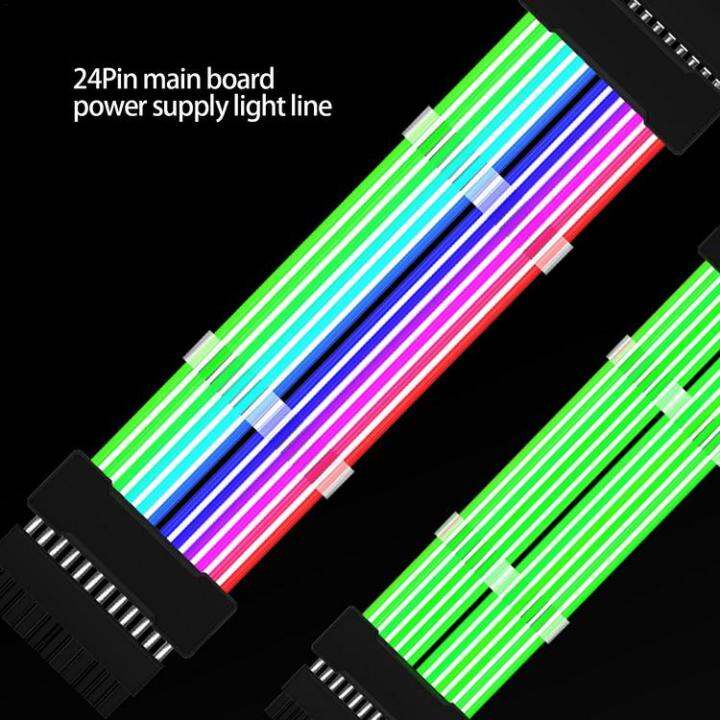 atx-power-cable-high-power-cable-extension-with-color-modes-pc-internal-components-for-motherboard-connector-high-power-supply-appropriate